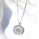 Virgo Sterling Silver Zodiac Necklace