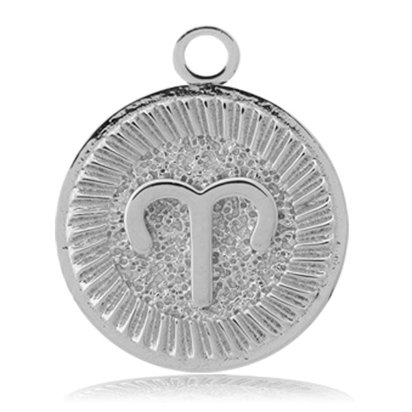 Zodiac Collection: Madagascar Quartz Gemstone Bracelet with Aries Sterling Silver Charm