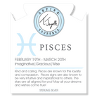Zodiac Collection: Madagascar Quartz Gemstone Bracelet with Pisces Sterling Silver Charm