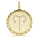 Aries Gold Vermeil Zodiac Necklace