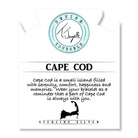 Blue Quartzite Gemstone Bracelet with Cape Cod Coin Sterling Silver Charm Tiffany Jazelle
