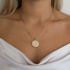 Cancer Gold Vermeil Zodiac Necklace
