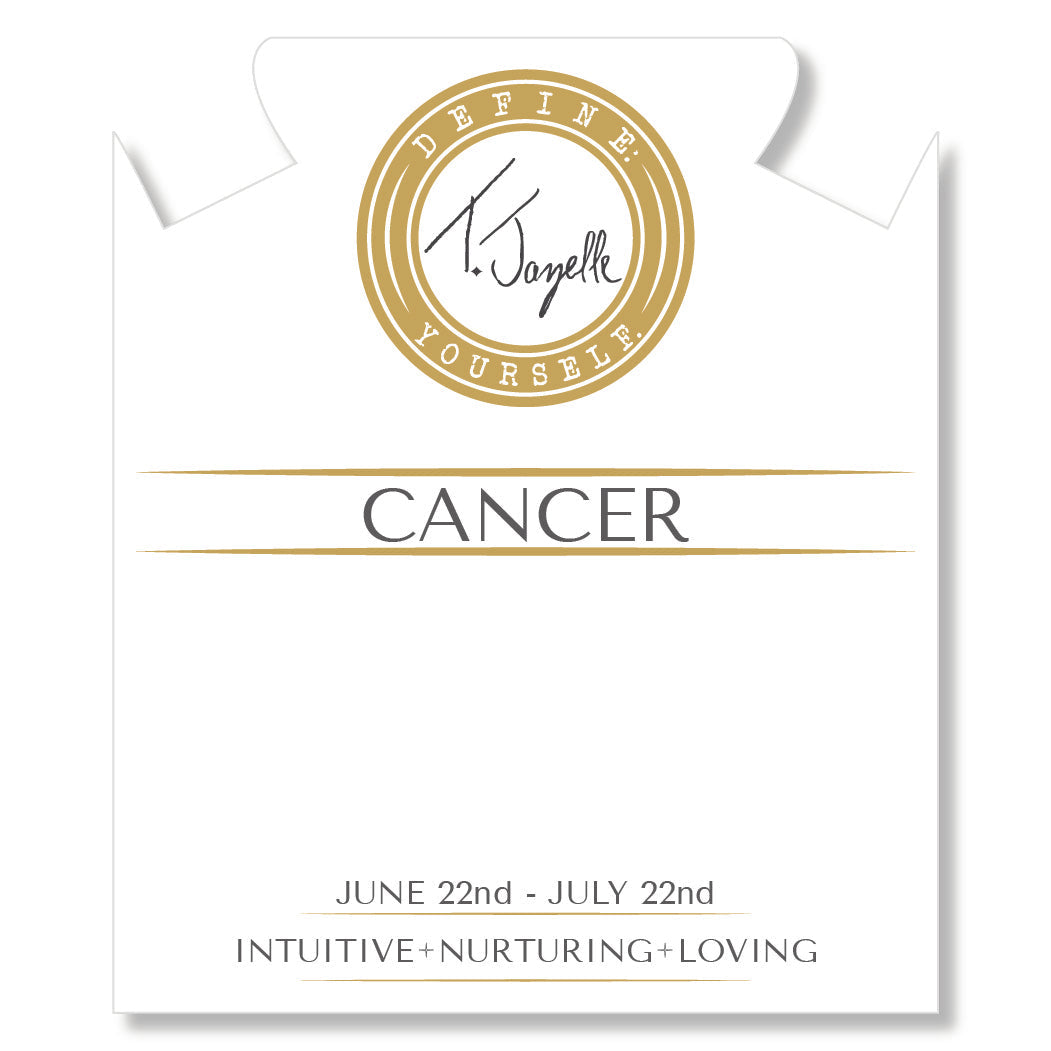 Cancer Gold Vermeil Zodiac Necklace