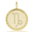 Capricorn Gold Vermeil Zodiac Necklace