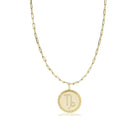 Capricorn Gold Zodiac Necklace