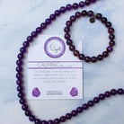 Defining Bracelet- Calming Bracelet with Amethyst Gemstones