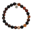 Defining Bracelet- Courage Bracelet with Sardonyx Gemstones