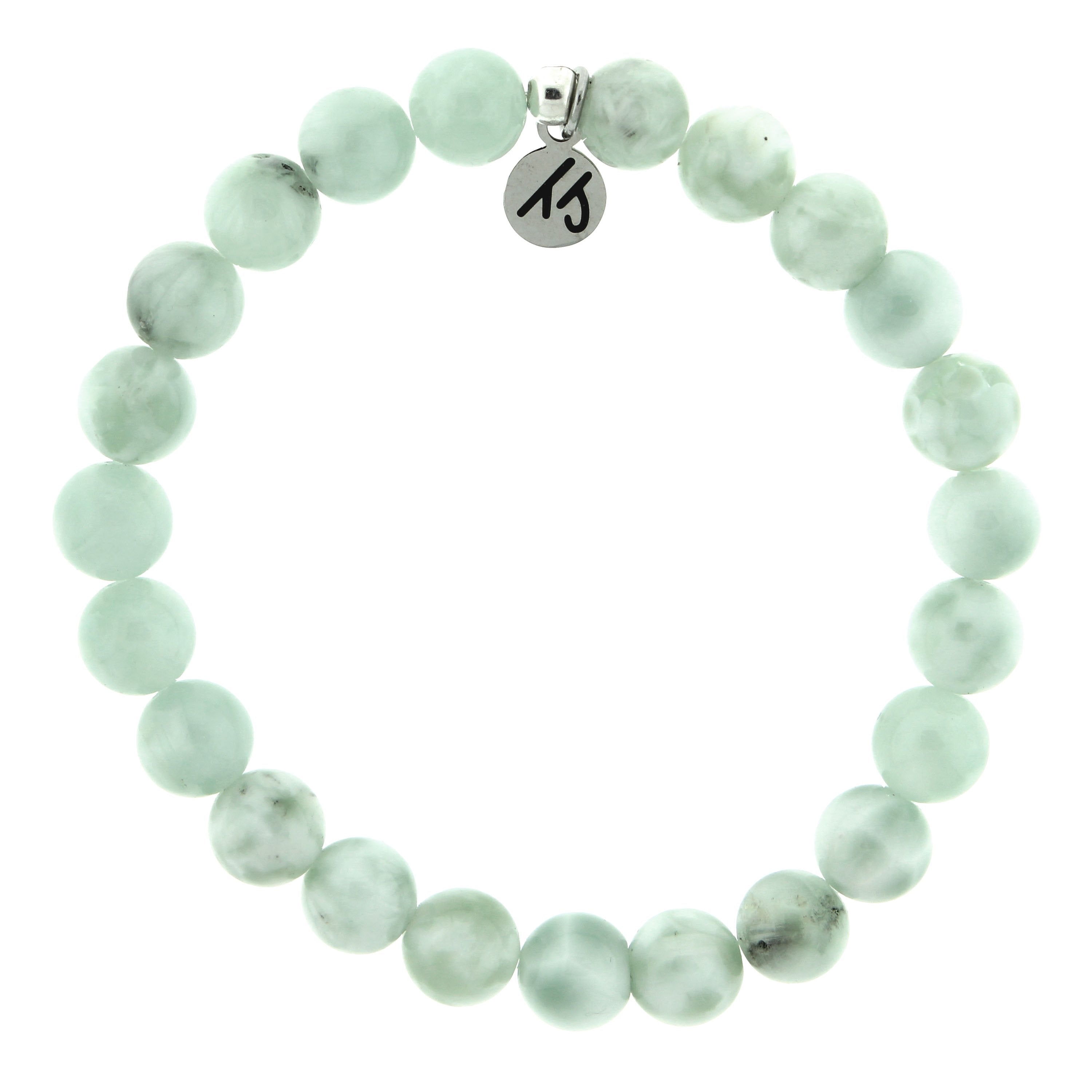 Defining Bracelet- Divinity Bracelet with Green Angelite Gemstones | T ...