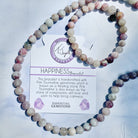 Defining Bracelet- Happiness Bracelet with Pink Tourmaline Gemstones