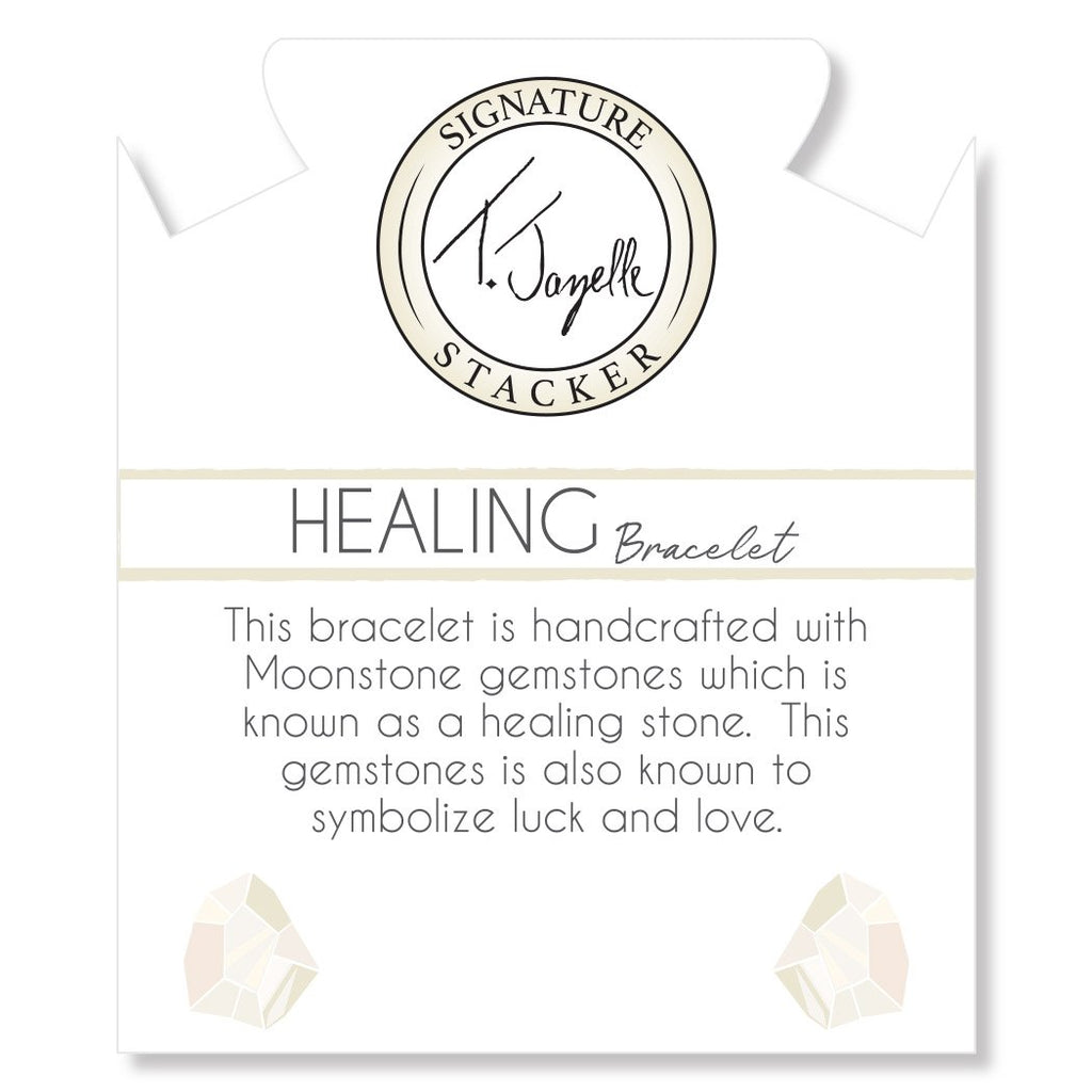 Defining Bracelet- Healing Bracelet with Moonstone Gemstones