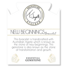 Defining Bracelet- New Beginnings Bracelet with Australian Agate Gemstones