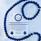 Defining Bracelet- Perseverance Bracelet with Lapis Tiger's Eye Gemstones