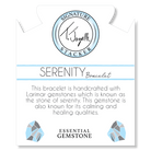 Defining Bracelet- Serenity Bracelet with Larimar Gemstones