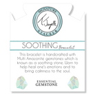 Defining Bracelet- Soothing Bracelet with Multi Amazonite Gemstones