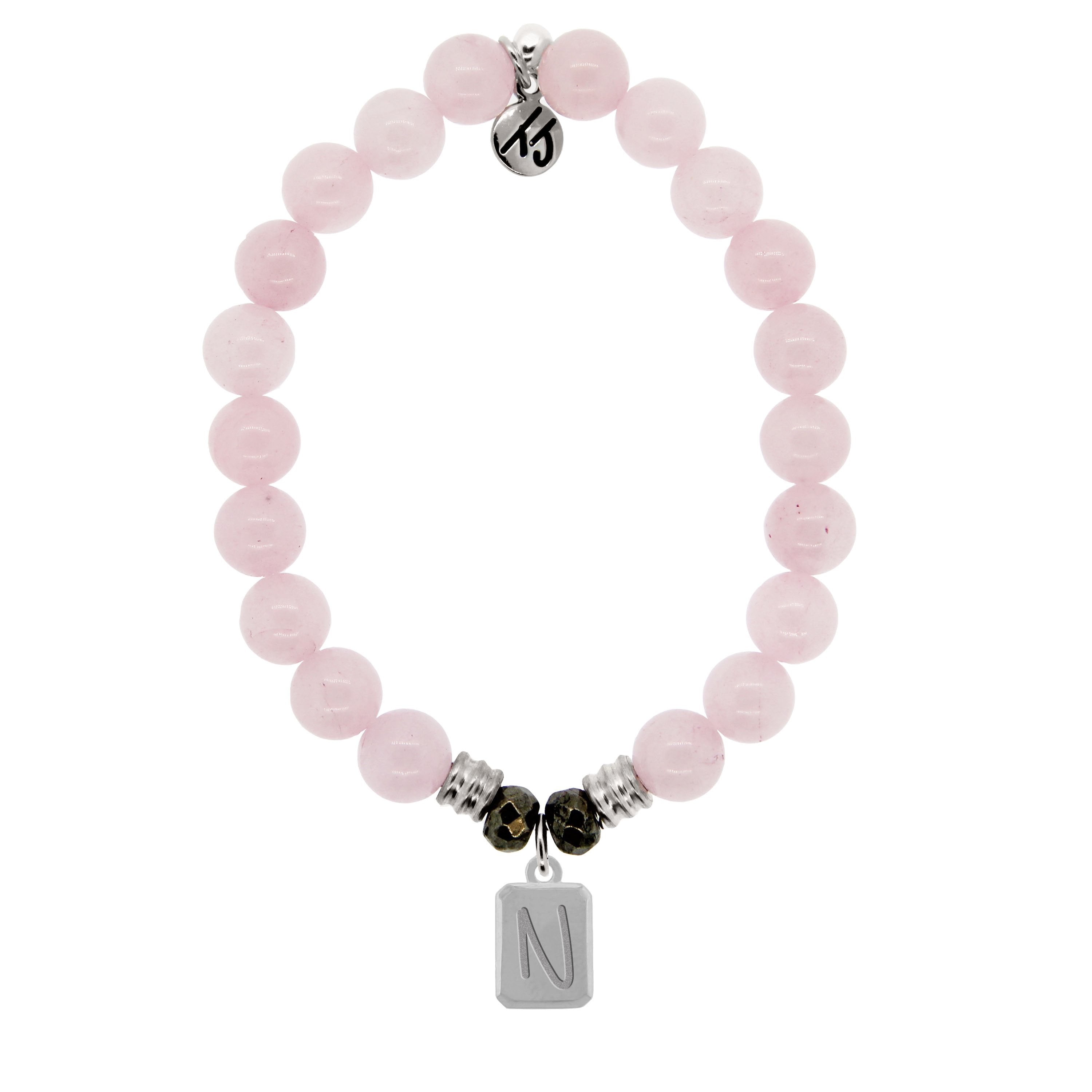 N Letter Charm Bracelet