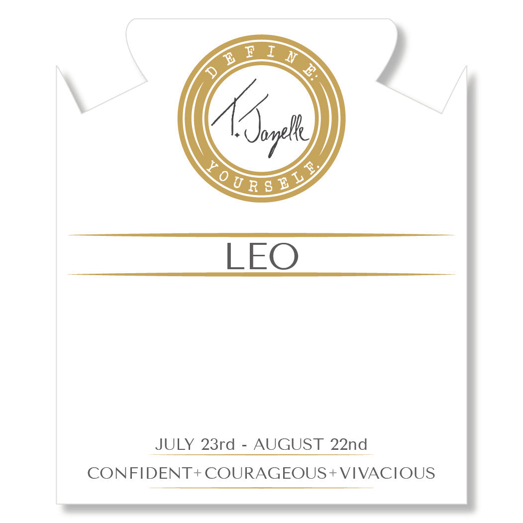 Leo Gold Vermeil Zodiac Necklace