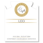 Leo Gold Vermeil Zodiac Necklace