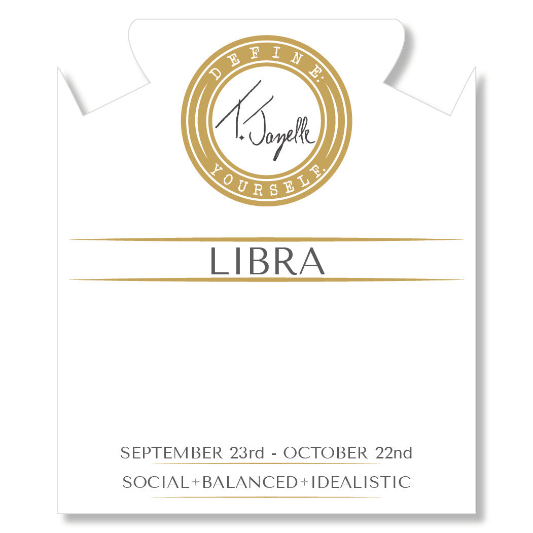Libra Gold Vermeil Zodiac Necklace
