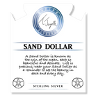 Mauve Jade Stone Bracelet with Sand Dollar Sterling Silver Charm