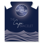Men's Noble Cape Bracelet - Silver Steel Bead Bracelet