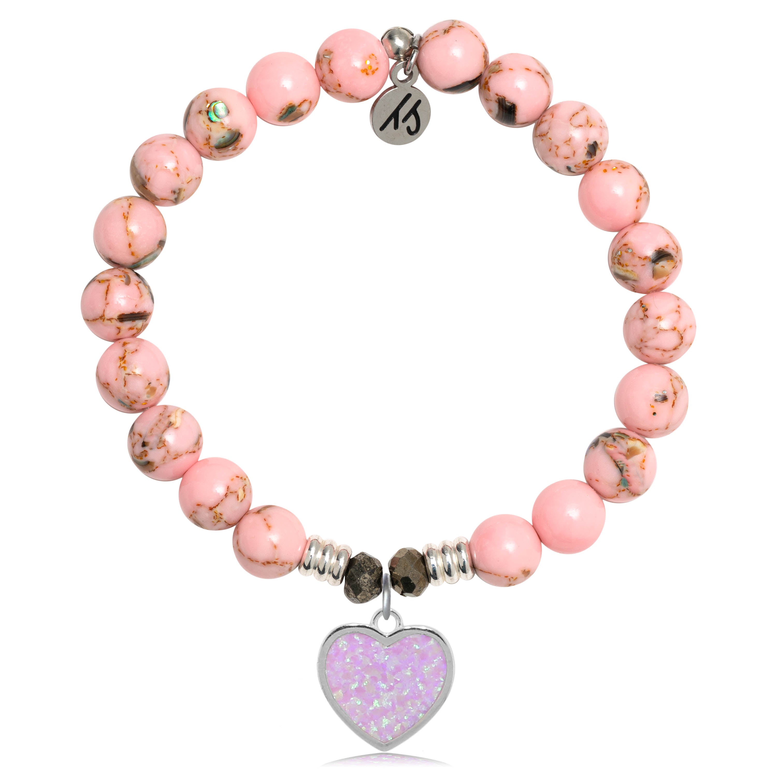 Pink Opal Bracelet | Buy Online Pink Opal Crystal Bracelet - Shubhanjali