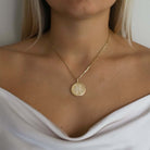 Pisces Gold Vermeil Zodiac Necklace