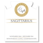 Sagittarius Gold Vermeil Zodiac Necklace