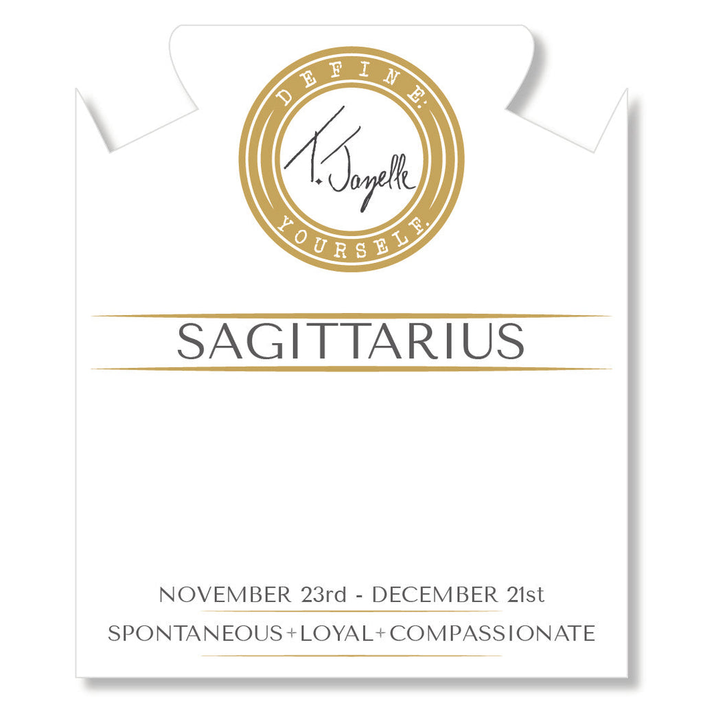 Sagittarius Gold Vermeil Zodiac Necklace