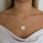 Sagittarius Gold Vermeil Zodiac Necklace