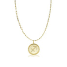 Sagittarius Gold Zodiac Necklace