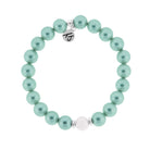Stacker Collection- Aqua Pearl Bracelet T. Jazelle