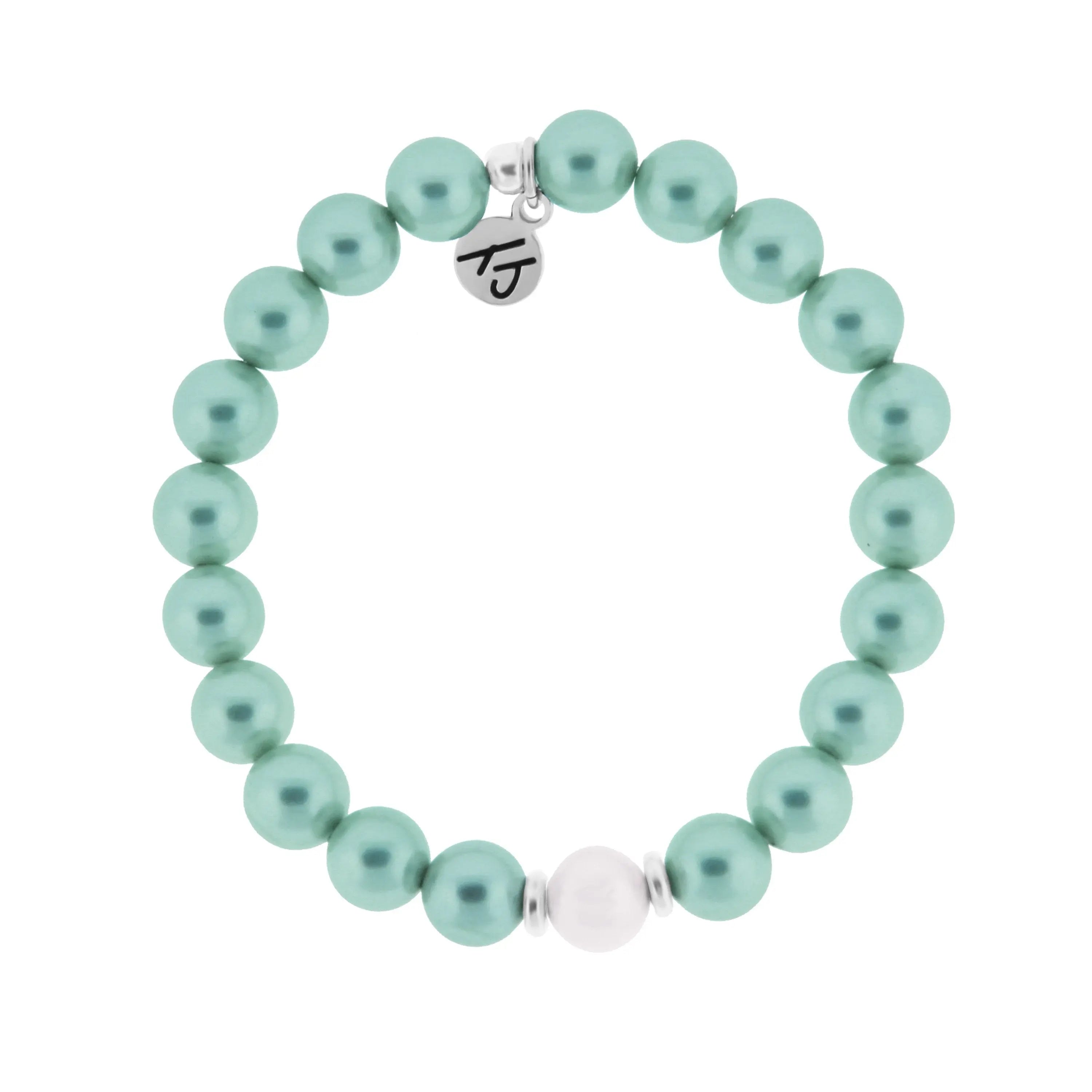 Stacker Collection- Aqua Pearl Bracelet T. Jazelle