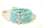 Stacker Collection- Aqua Pearl Bracelet T. Jazelle