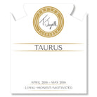 Taurus Gold Vermeil Zodiac Necklace