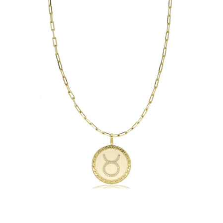Buy Joker and Witch Zodiac 18k Gold-plated Taurus Necklace Online At Best  Price @ Tata CLiQ