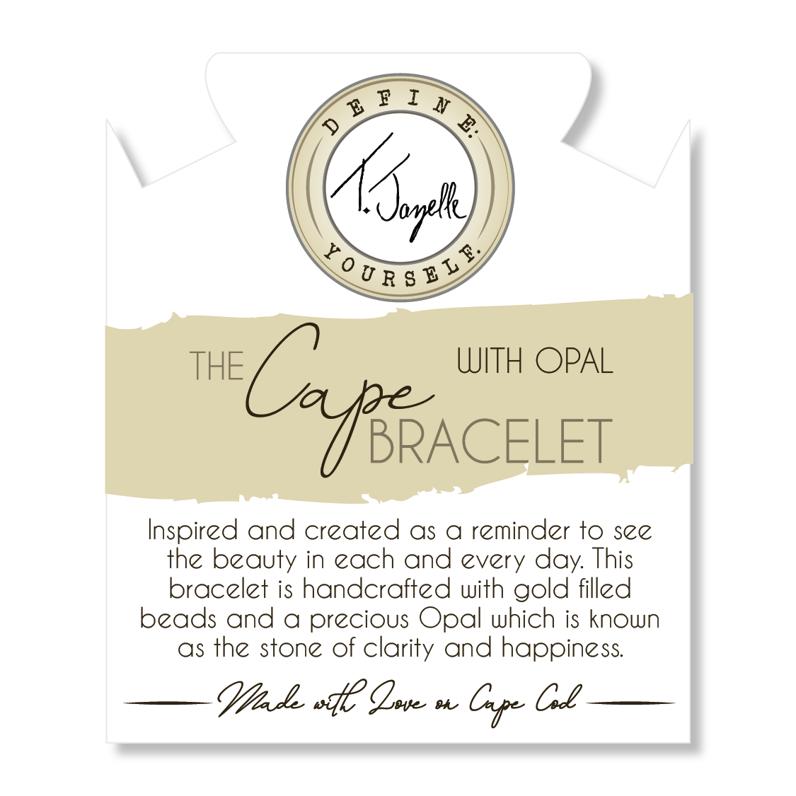 The Cape Bracelet - Gold Filled with Indigo Opal Ball