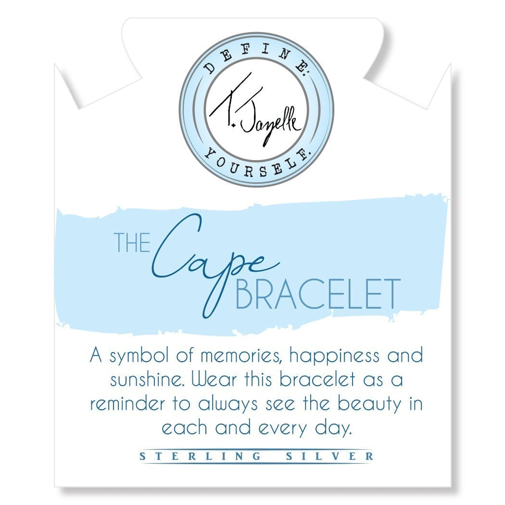 The Cape Bracelet - Gold Filled with Silver Steel Ball