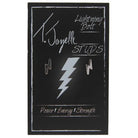 TJ Lightning Bolt Studs